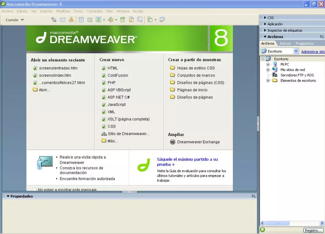 Macromedia DreamWeaver 8 | Download on MrDownload (Windows)